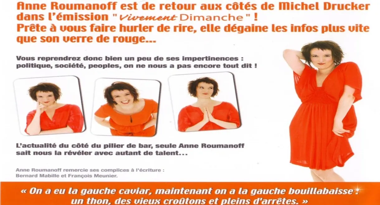 Anne Roumanoff : On ne nous dit pas tout !  (Best of 2)