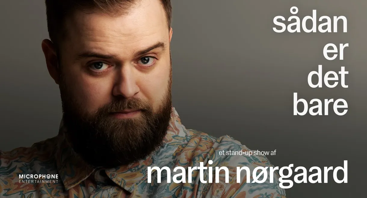 Martin Nørgaard - Sådan er det bare
