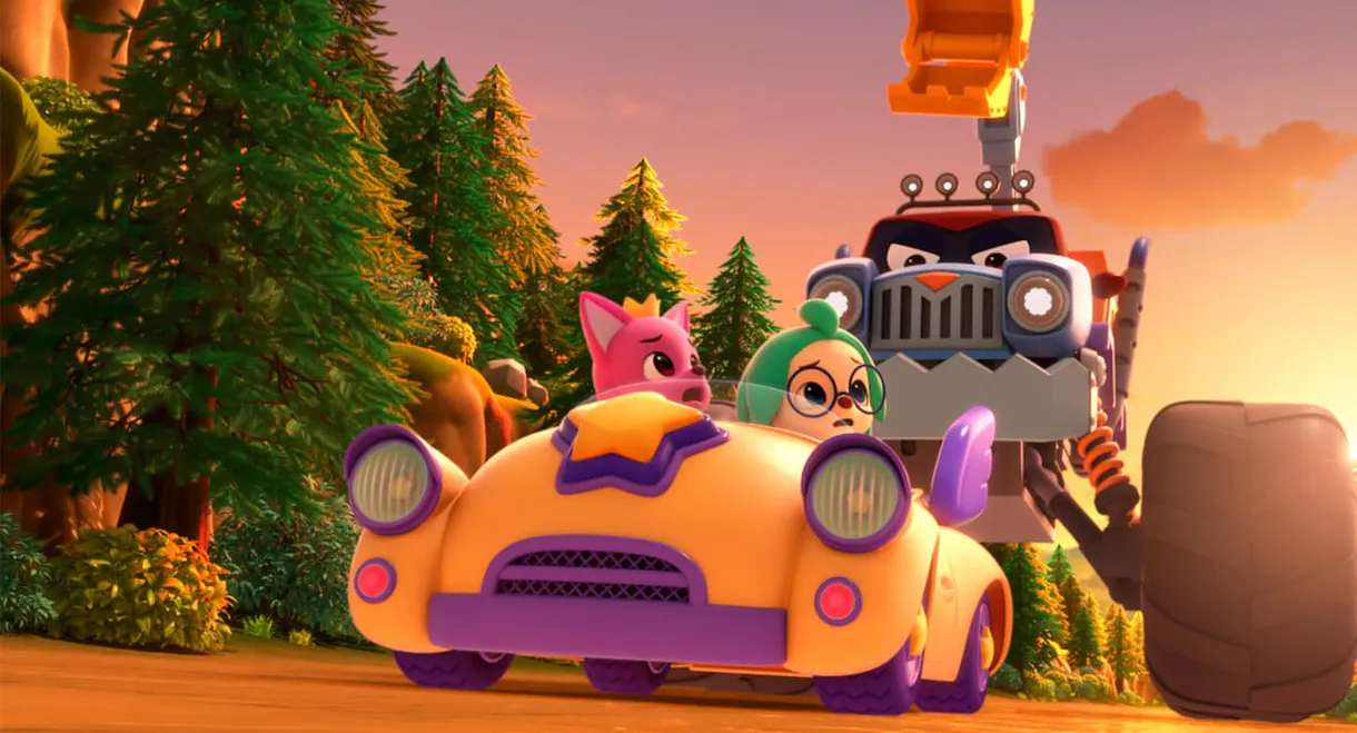 Pinkfong & Hogi Mini-Movie: The Tricky Three Cars