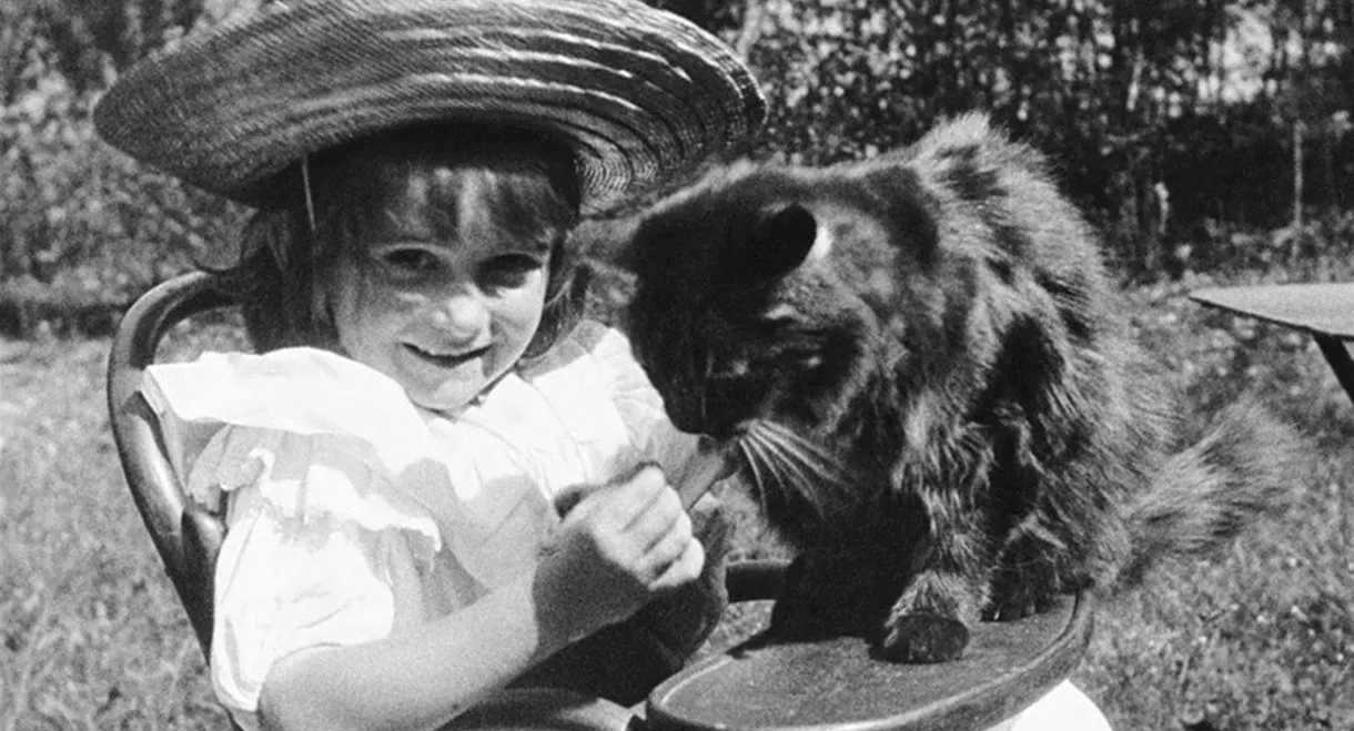 The Little Girl and Her Cat