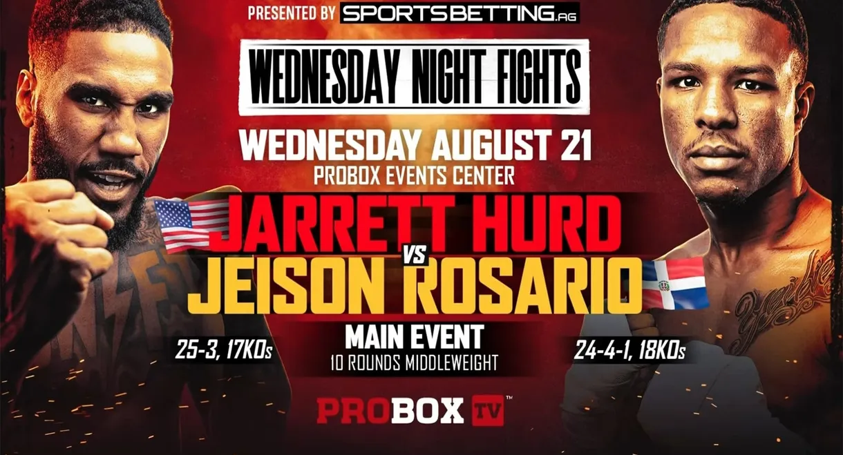 Jarrett Hurd vs. Jeison Rosario