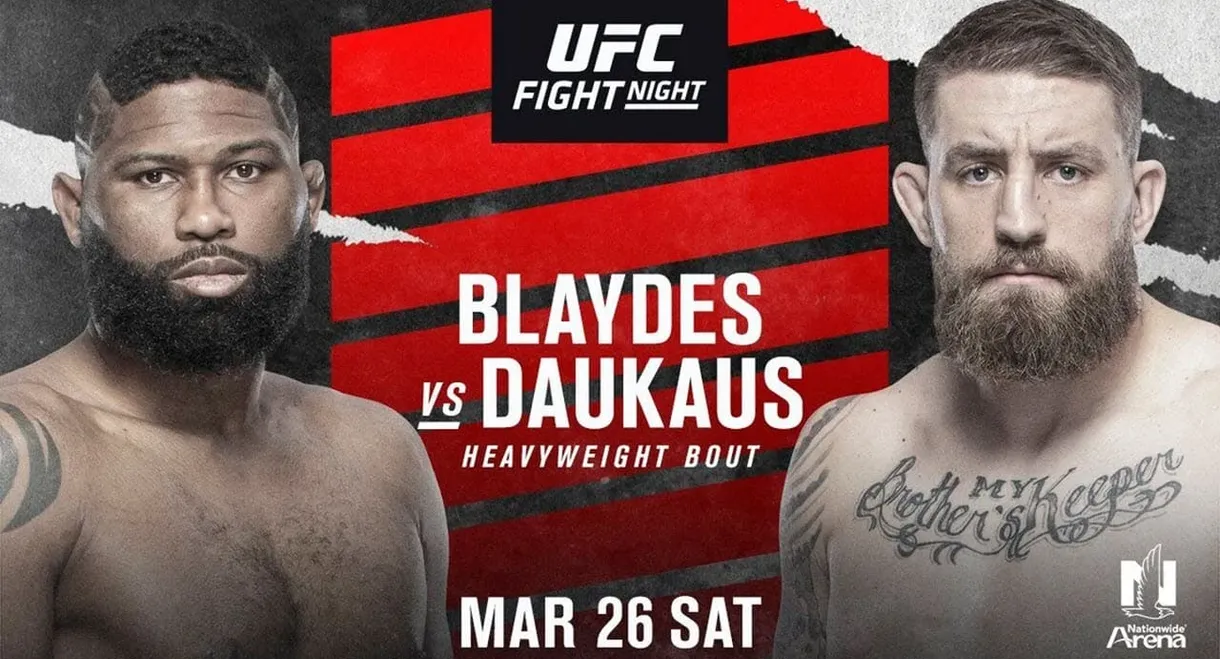 UFC on ESPN 33: Blaydes vs. Daukaus