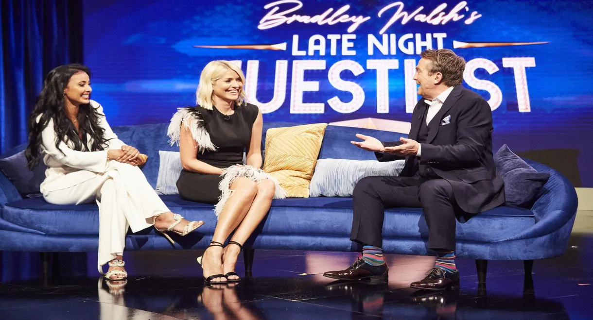 Bradley Walsh's Late Night Guest List