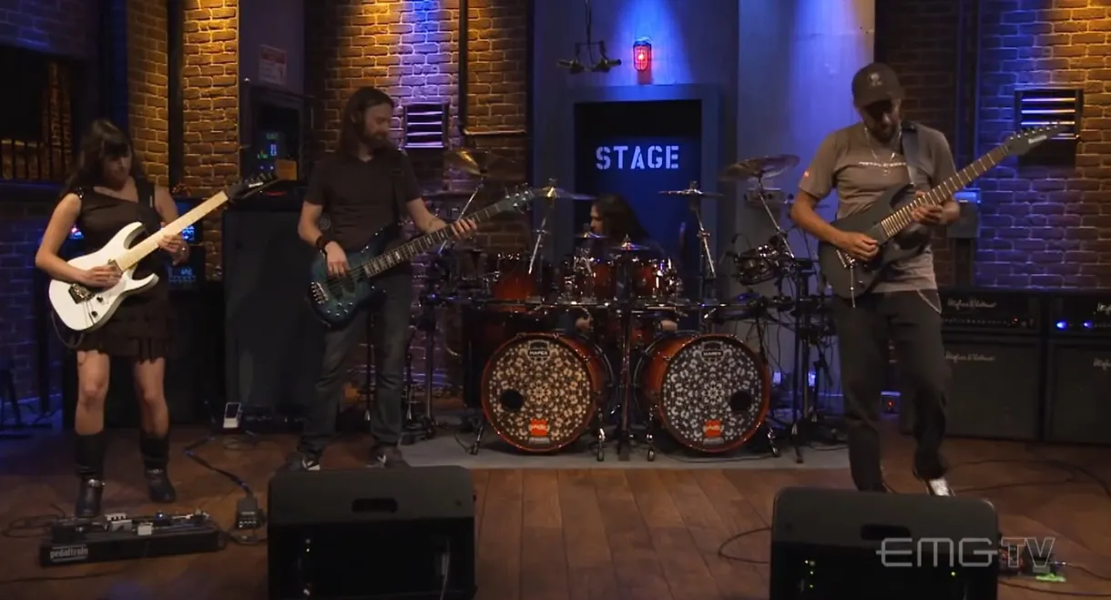 Tony MacAlpine and band perform "Tears of Sahara" on EMGtv