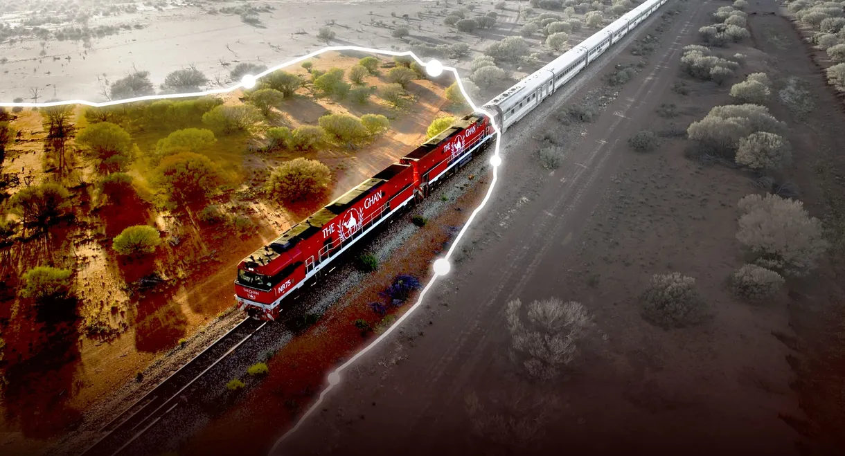 World's Greatest Train Journeys from Above