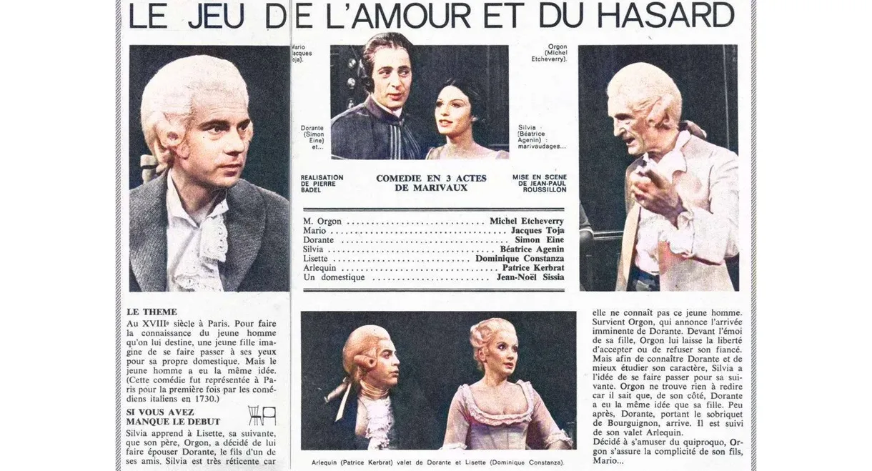 Le Jeu de l’Amour et du Hasard