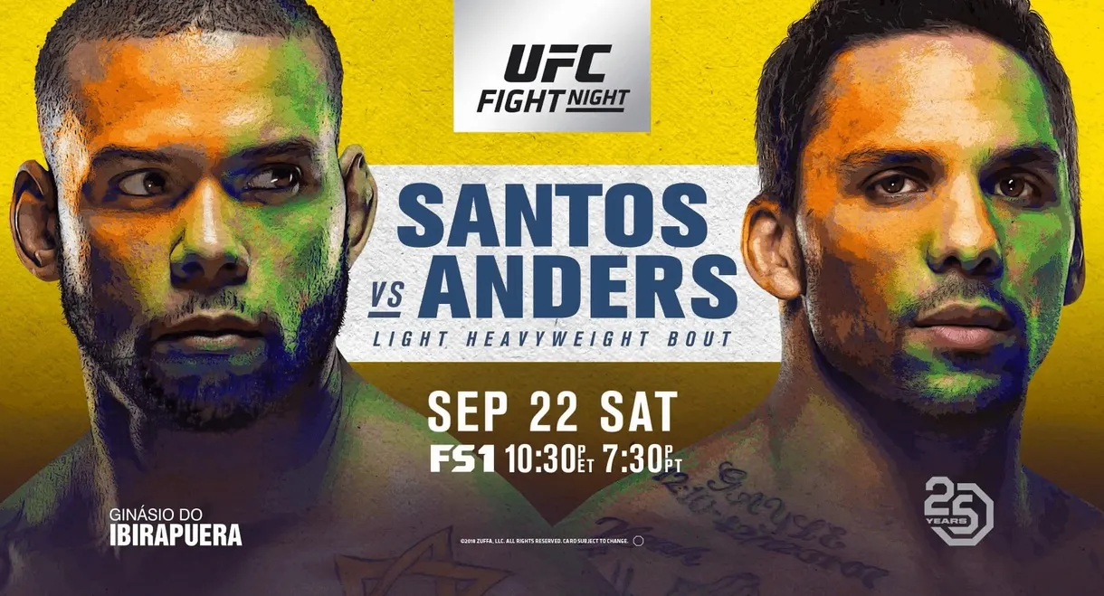 UFC Fight Night 137: Santos vs. Anders