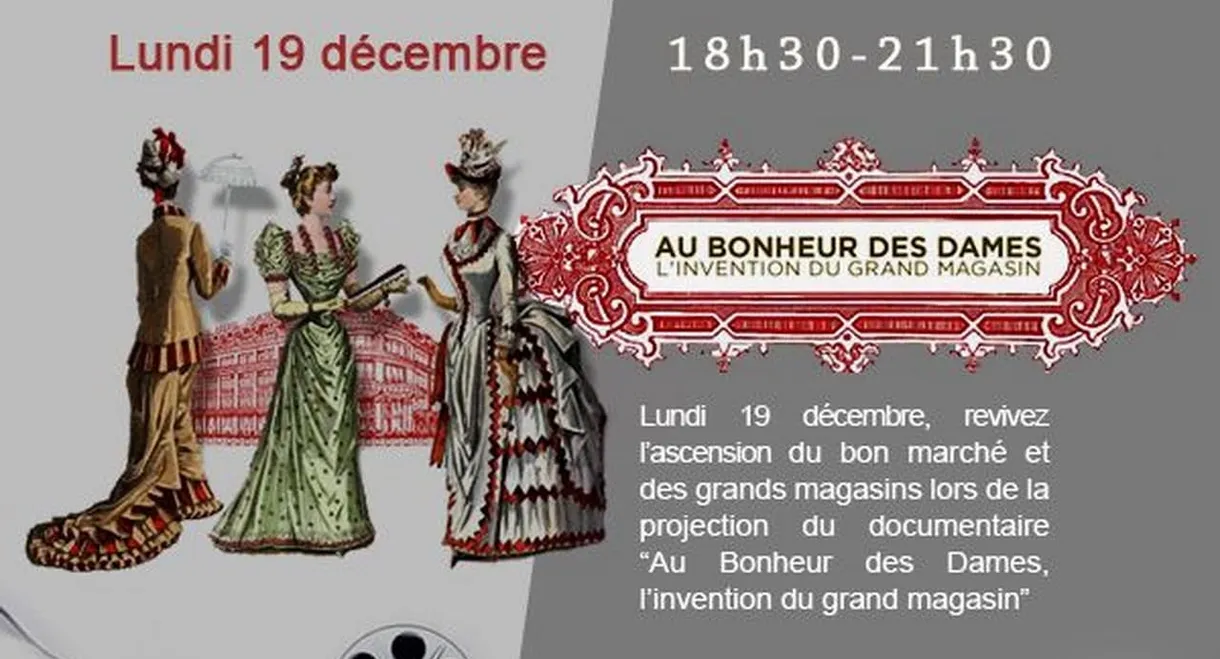 Au bonheur des dames, l'invention du grand magasin