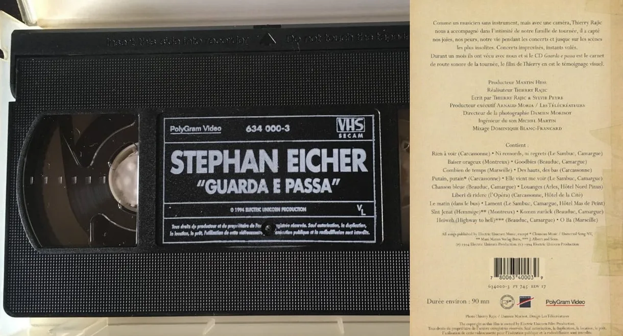 Stephan Eicher – Guarda E Passa