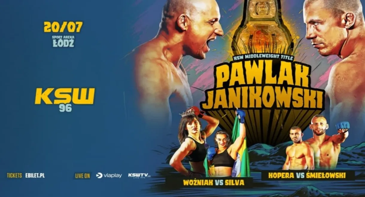 KSW 96: Pawlak vs. Janikowski