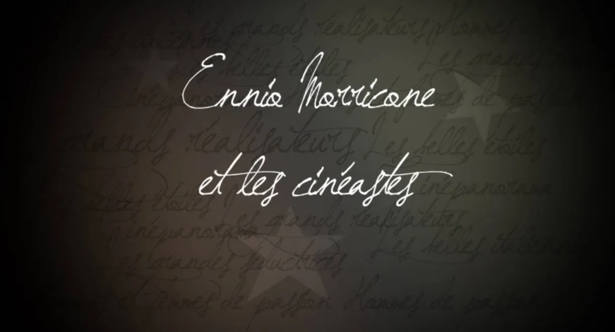 Ennio Morricone et les cinéastes