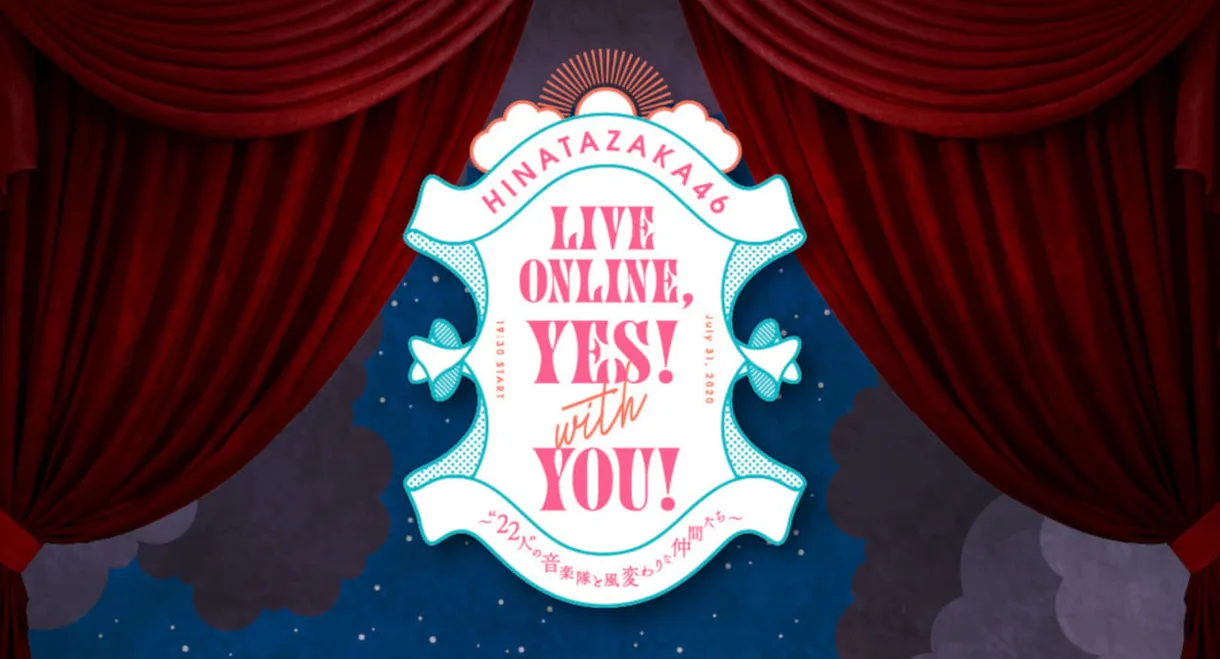 HINATAZAKA46 Live Online，YES！with YOU！