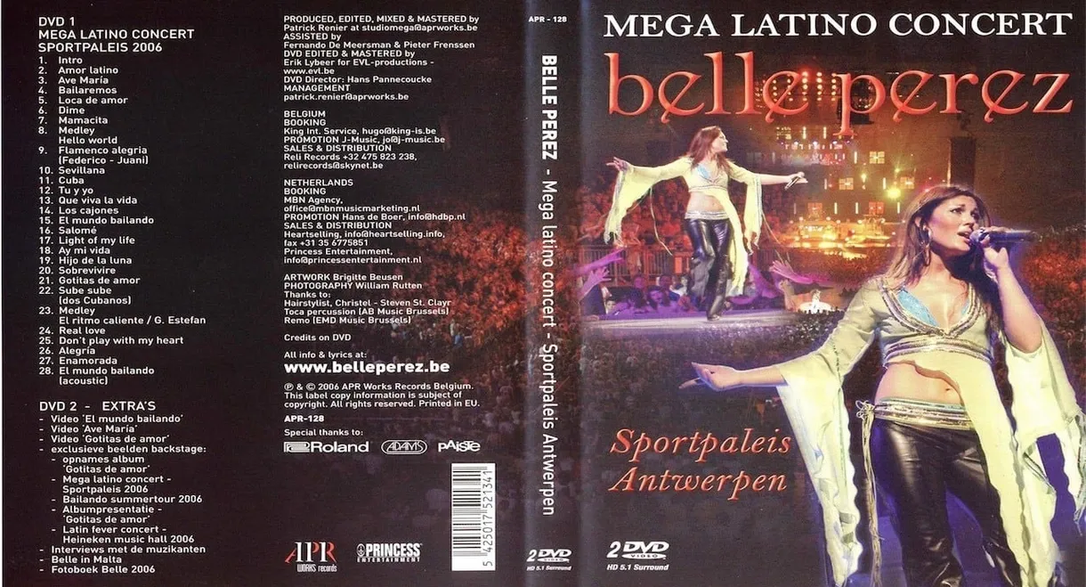 Belle Perez: Mega Latino Concert - Sportpaleis Antwerpen