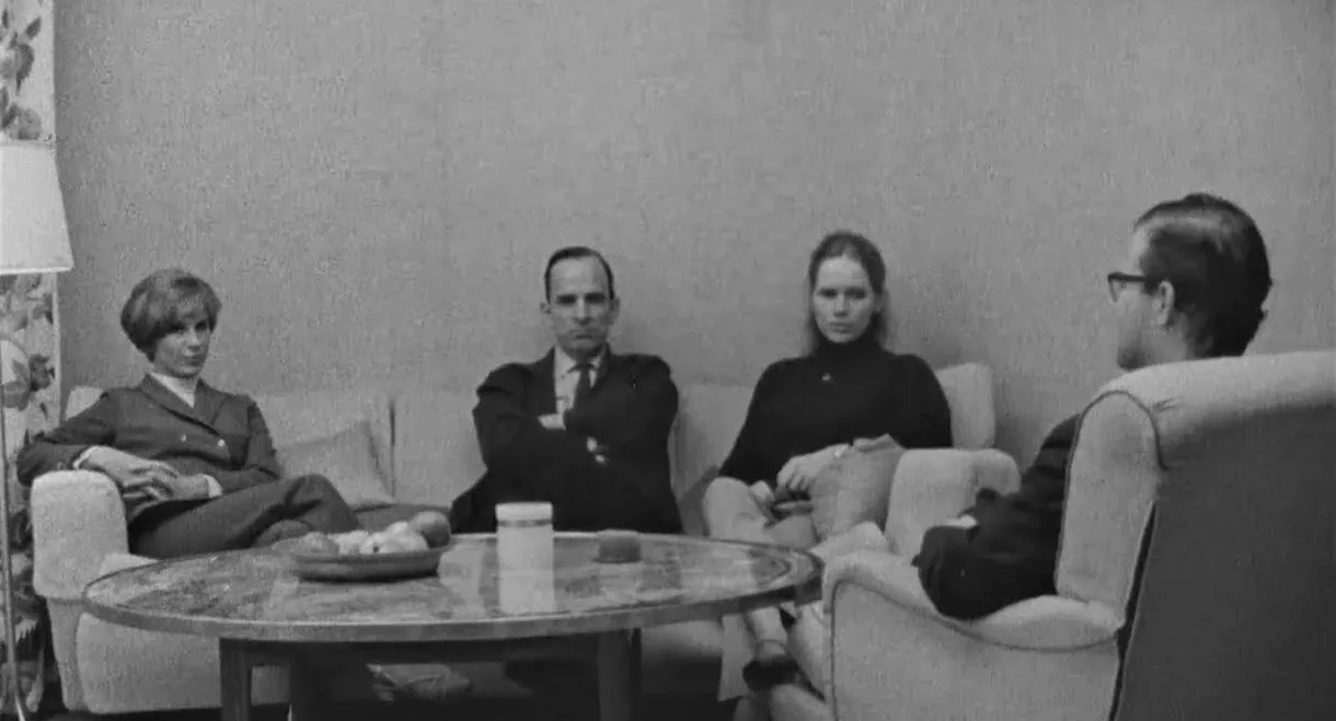 Bibi Andersson, Ingmar Bergman, and Liv Ullmann on PERSONA