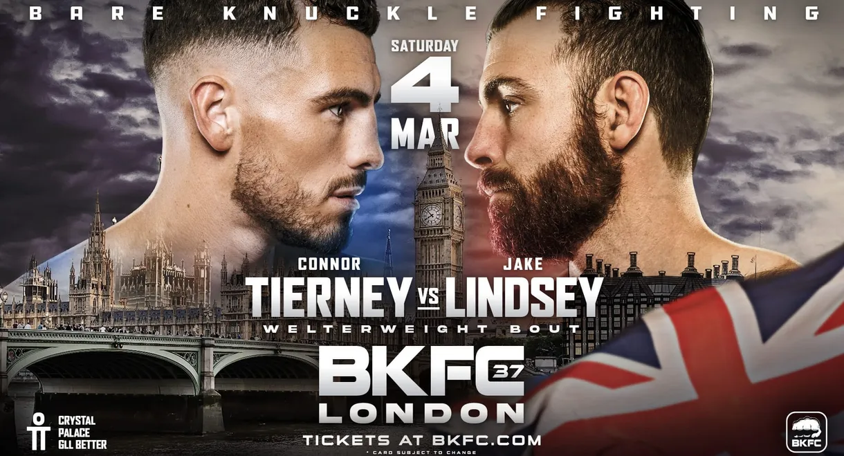 BKFC 37 London: Tierney vs. Lindsey