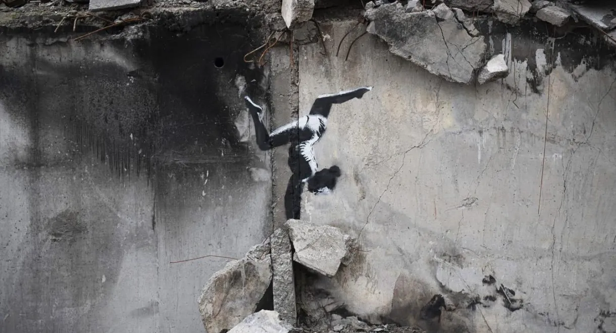 Art Vs War: Banksy And C215 In Borodianka, Ukraine