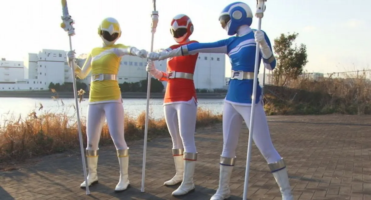 ZEOD-13 Sexual Dynamite Heroine 19: Mediums the Evil Busters Triple Lancer