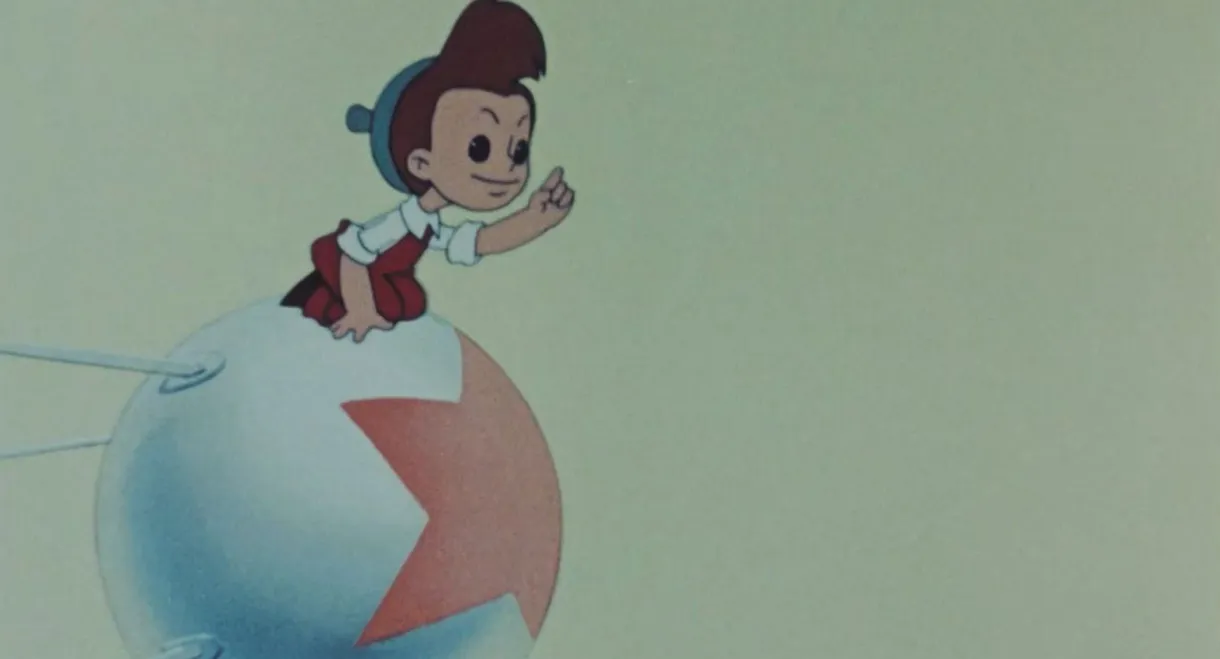 Murzilka on the Satellite