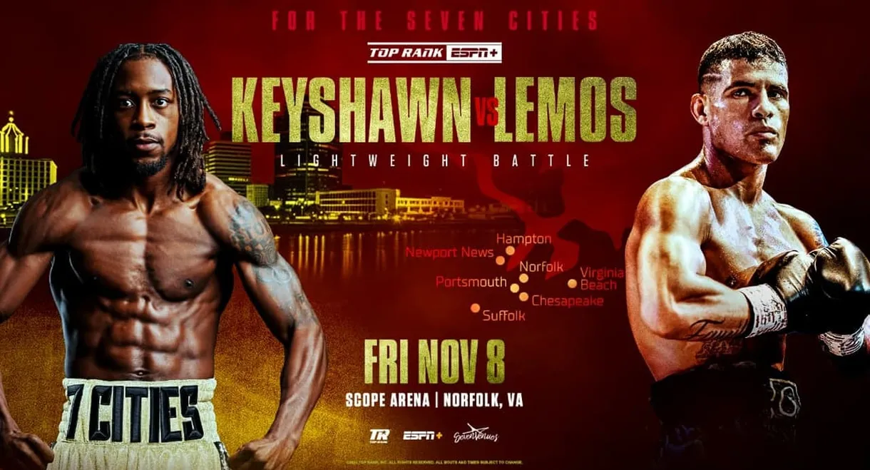 Keyshawn Davis vs. Gustavo Lemos