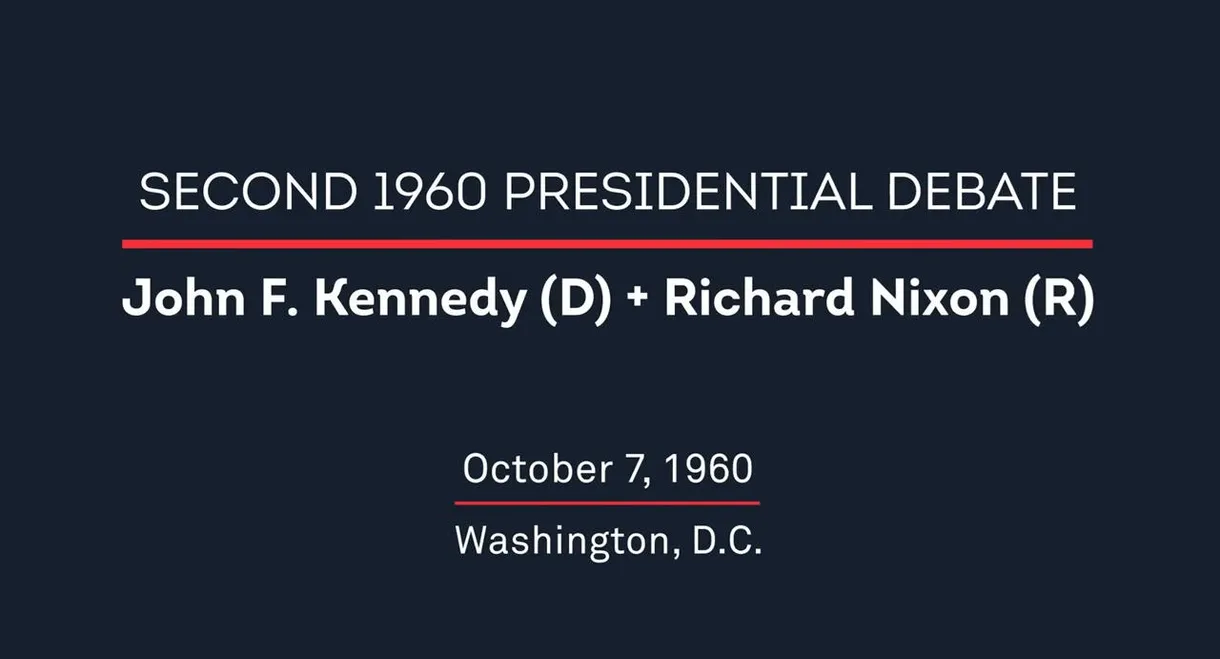 1960 Second Presidential Debate