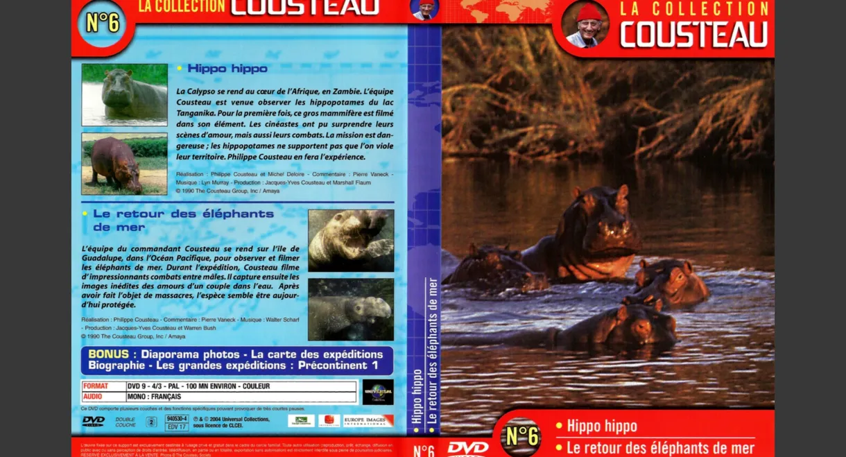 The Cousteau Collection N°6-1 | Hippo, Hippo