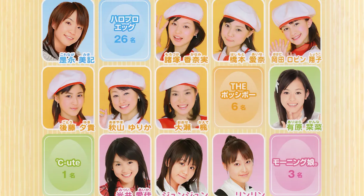 The 1st Hello! Project Newcomer's Performance History of Hello! Pro EGG