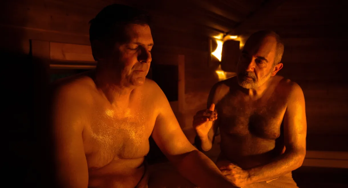 Men in Towels