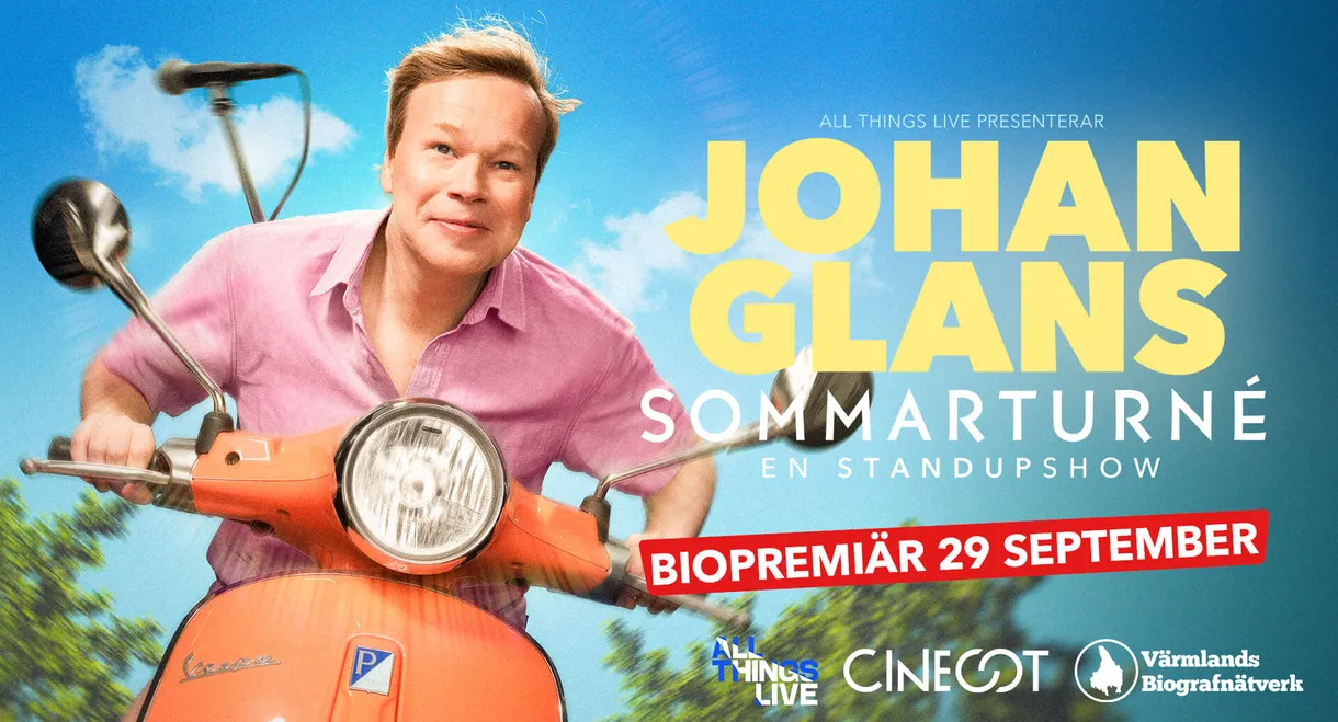 Johan Glans sommarturné - en standupshow