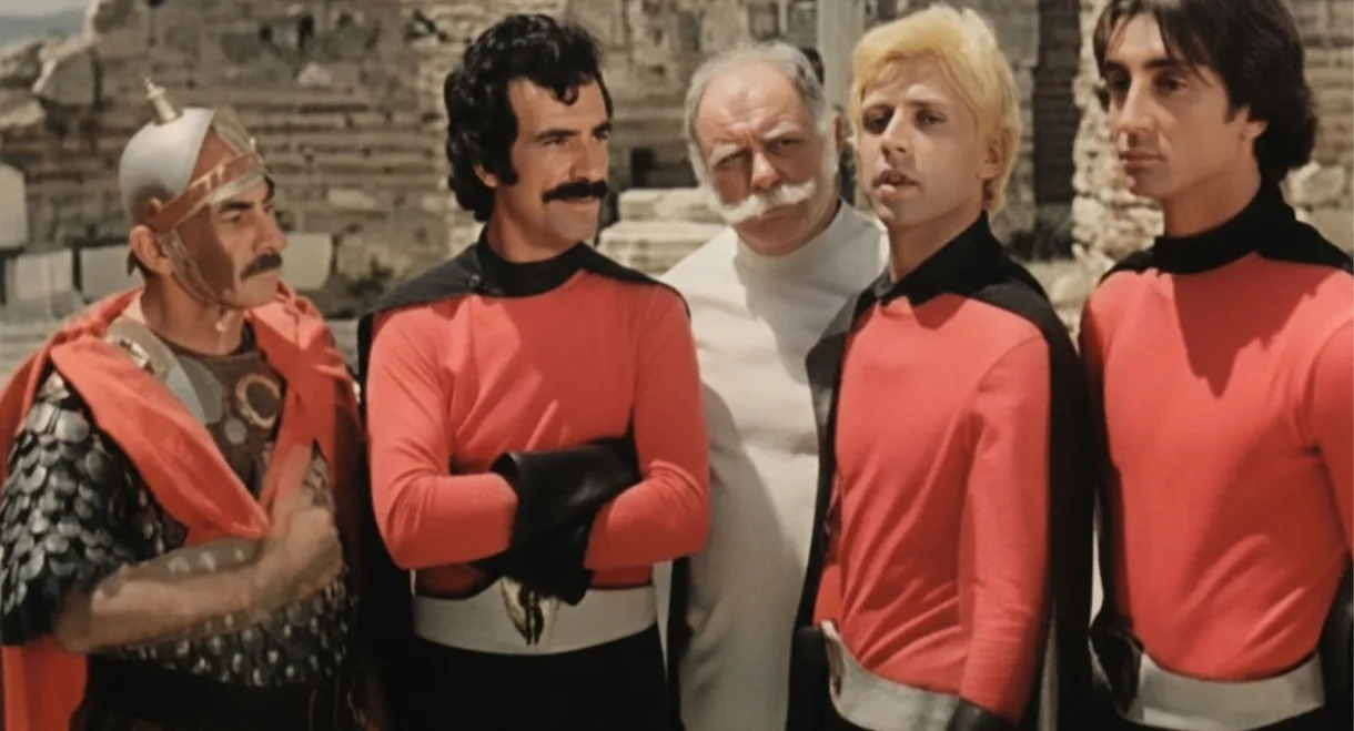 Three Supermen at the Olympic Games