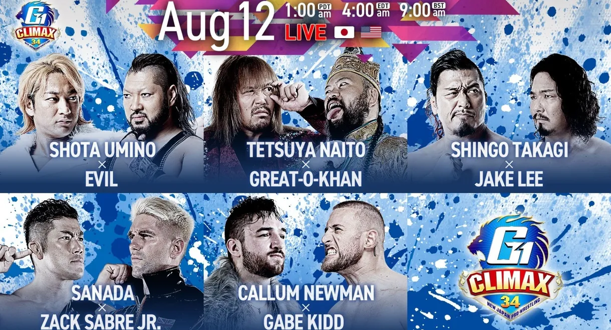 NJPW G1 Climax 34: Day 15