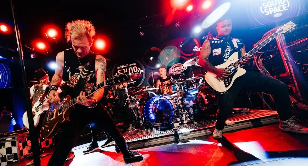 Sum 41 live in the Helpful Honda Sound Space at KROQ, Los Angeles, CA, USA