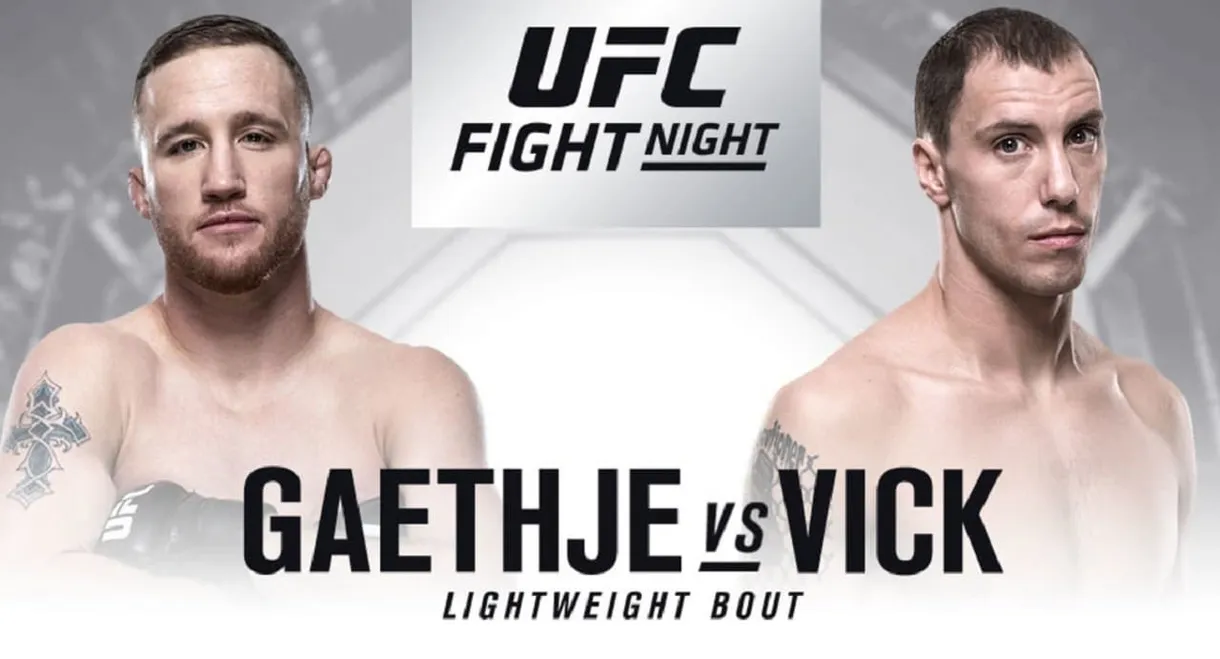 UFC Fight Night 135: Gaethje vs. Vick