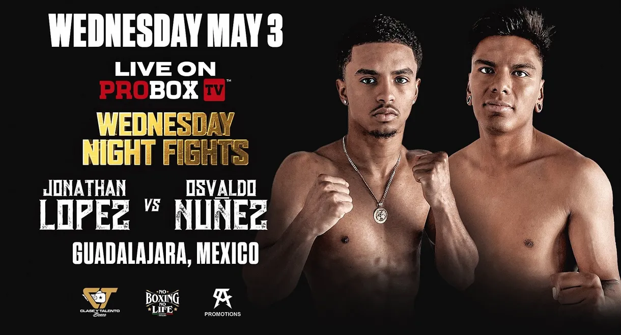 Jonathan Lopez vs. Osvaldo Nunez