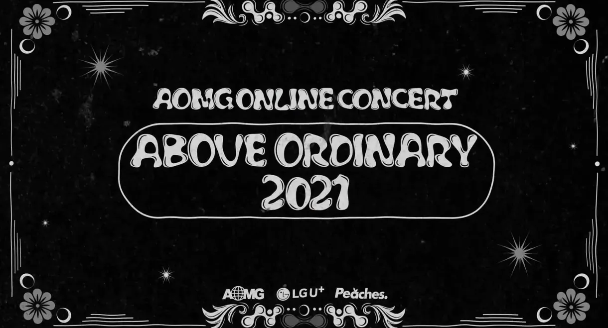 AOMG ONLINE CONCERT : Above Ordinary 2021