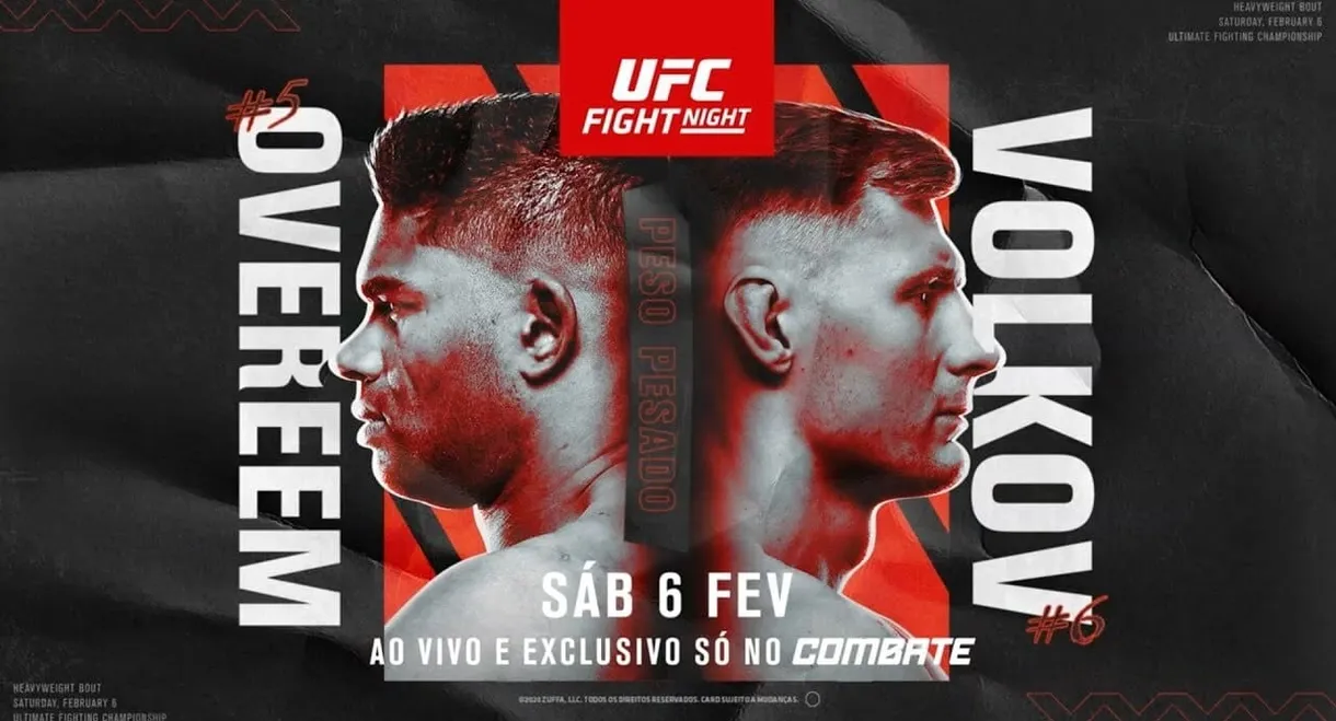 UFC Fight Night 184: Overeem vs. Volkov