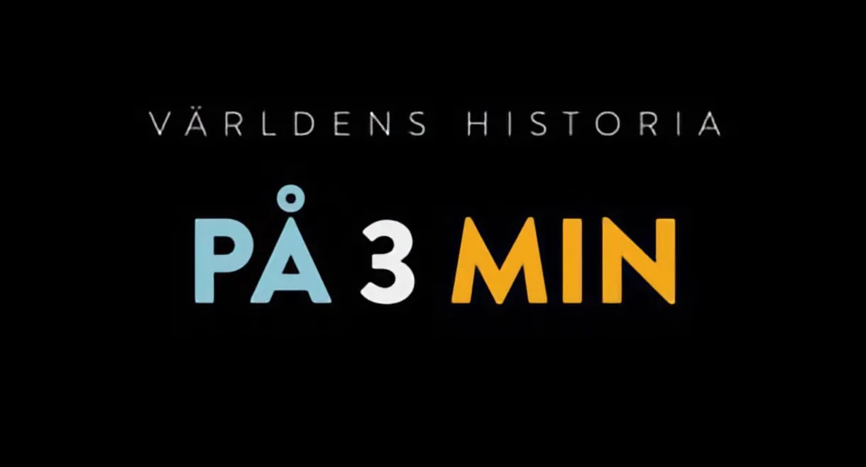Världens historia på tre minuter