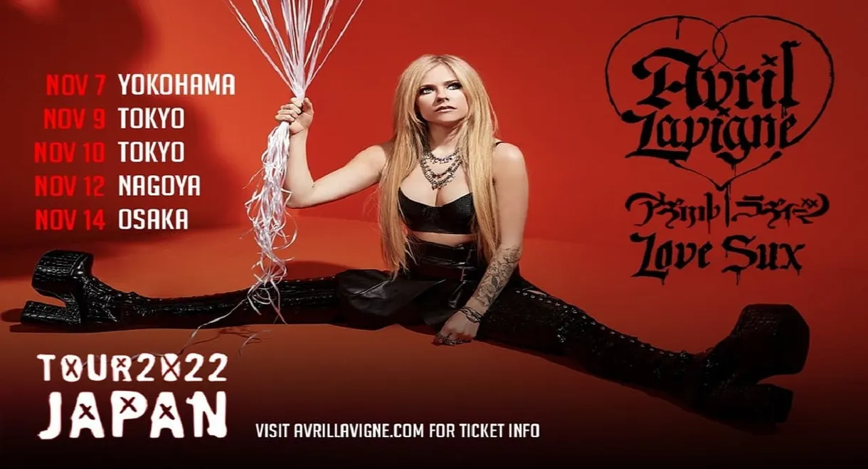 Avril Lavigne: Love Sux Tour - Japan