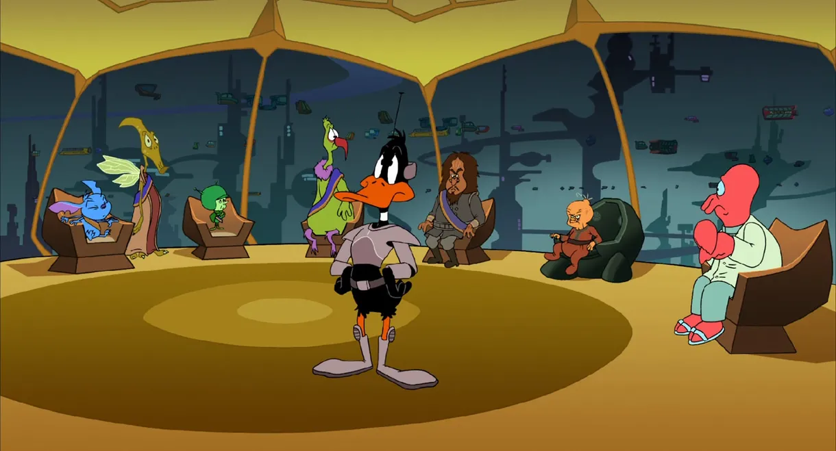 Duck Dodgers in Attack of the Drones