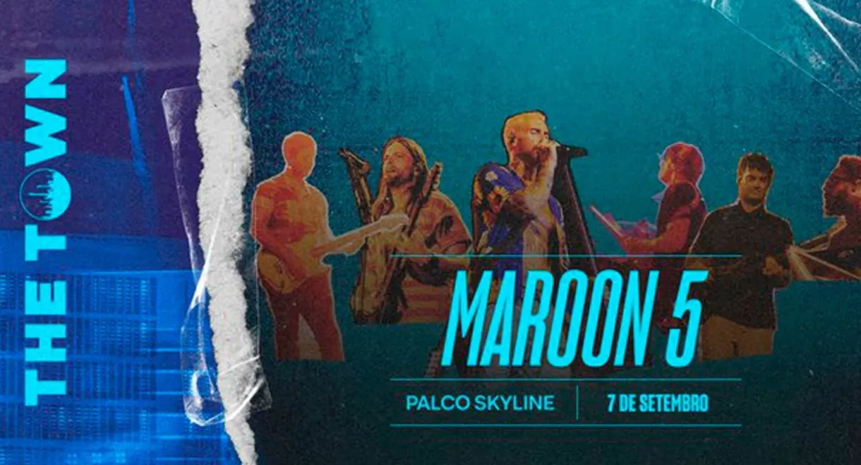 Maroon 5 live at The Town São Paulo Brazil