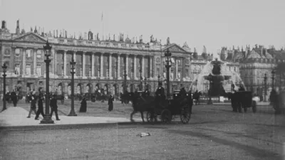 Place de la Concorde (vue prise du côté ouest)