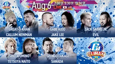 NJPW G1 Climax 34: Day 11