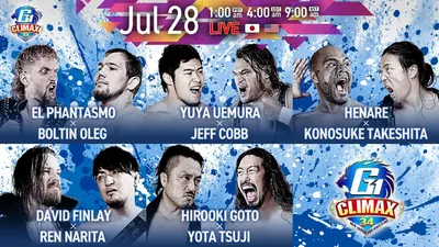 NJPW G1 Climax 34: Day 6