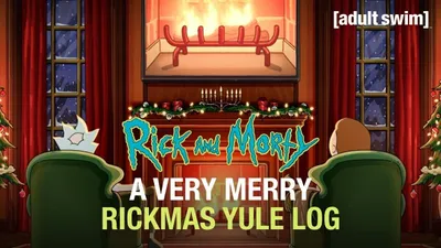 A Very Merry Rickmas Yule Log