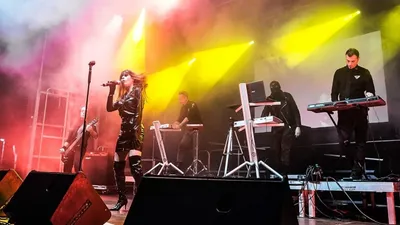 Kirlian Camera - Live - Theaterfabrik Leipzig 2014