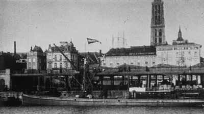 Anvers: arrivée en Bateau