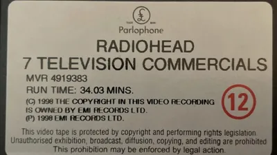 Radiohead: 7 Television Commercials