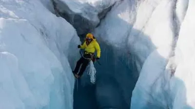 Beneath the ice