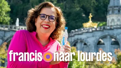 Francis naar Lourdes