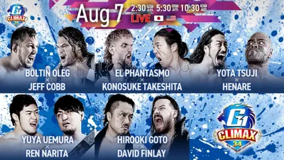 NJPW G1 Climax 34: Day 12