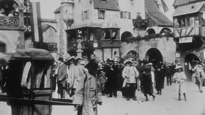 Dresde, vieux quartier à l'Exposition